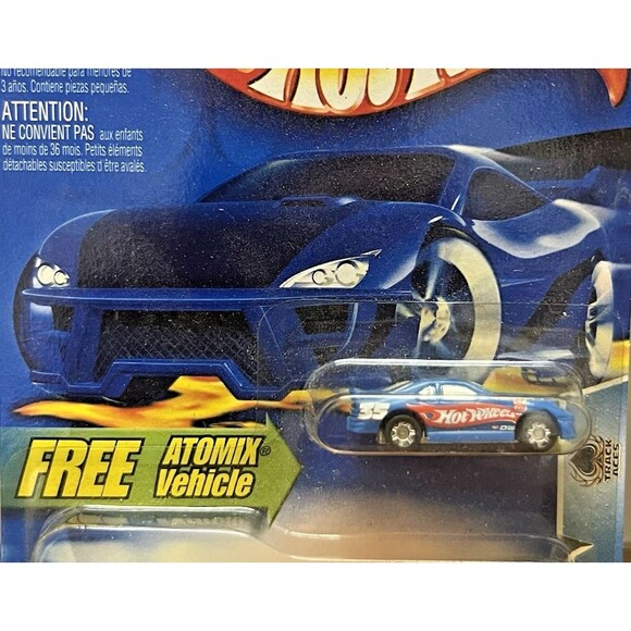 2003 Hot Wheels ~TRACK ACES 8/10~ Buick Wildcat Col. #173 (With Atomix) Gold 3Sp - Picture 5 of 8